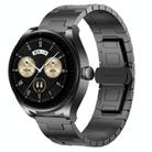 For Huawei Watch Buds Titanium Alloy 22mm Metal Watch Band(Titanium Color) - 1