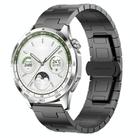 For Huawei watch GT5 46mm Titanium Alloy 22mm Metal Watch Band(Titanium Color) - 1