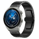 For Huawei Watch GT3 Pro 46mm Titanium Alloy 22mm Metal Watch Band(Black) - 1