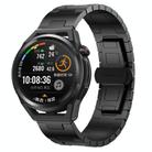For Huawei Watch GT Runner Titanium Alloy 22mm Metal Watch Band(Black) - 1