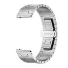 For Huawei Watch GT Runner Titanium Alloy 22mm Metal Watch Band(Silver) - 2