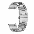 For Huawei Watch GT Runner Titanium Alloy 22mm Metal Watch Band(Silver) - 3