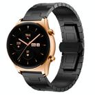 For Honor Watch GS 3 Titanium Alloy 22mm Metal Watch Band(Black) - 1