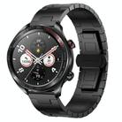 For Honor Watch Dream Titanium Alloy 22mm Metal Watch Band(Black) - 1