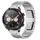 For Honor Watch Dream Titanium Alloy 22mm Metal Watch Band(Silver) - 1