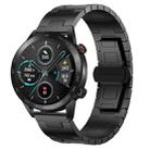 For Honor Magic Watch 2 46mm Titanium Alloy 22mm Metal Watch Band(Black) - 1