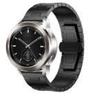 For Xiaomi Watch S3 Titanium Alloy 22mm Metal Watch Band(Black) - 1