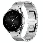 For Xiaomi Watch S2 Titanium Alloy 22mm Metal Watch Band(Silver) - 1