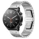 For Xiaomi Watch S1 Titanium Alloy 22mm Metal Watch Band(Silver) - 1