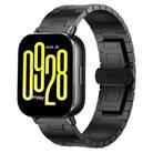 For Redmi Watch 5 Active Titanium Alloy 22mm Metal Watch Band(Black) - 1