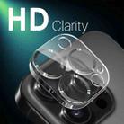 For iPhone 16 Pro / 16 Pro Max NORTHJO Camera Lens Protector CD Veins 3D Tempered Glass Film(Black) - 3