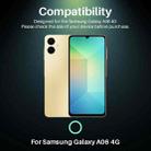 For Samsung Galaxy A06 4G NORTHJO Camera Lens Protector CD Metal Ring Tempered Glass Film(Gold) - 2