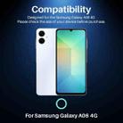 For Samsung Galaxy A06 4G NORTHJO Camera Lens Protector CD Metal Ring Tempered Glass Film(Blue) - 2