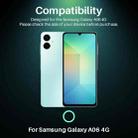 For Samsung Galaxy A06 4G NORTHJO Camera Lens Protector CD Metal Ring Tempered Glass Film(Green) - 2