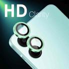 For Samsung Galaxy A06 4G NORTHJO Camera Lens Protector CD Metal Ring Tempered Glass Film(Green) - 3