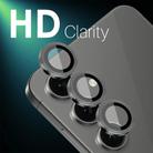 For Samsung Galaxy S24 FE 5G NORTHJO Camera Lens Protector CD Metal Ring Tempered Glass Film(Black) - 3