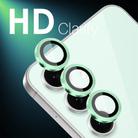 For Samsung Galaxy S24 FE 5G NORTHJO Camera Lens Protector CD Metal Ring Tempered Glass Film(Green) - 3