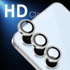 For Samsung Galaxy S24 FE 5G NORTHJO Camera Lens Protector CD Metal Ring Tempered Glass Film(Silver) - 3