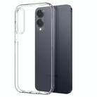 For Samsung Galaxy S25 Edge 5G NORTHJO TPU Case with Screen and Lens Film, Support Fingerprint Unlock(Transparent) - 2