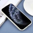 For iPhone 11 Pro Plain Imitation Leather Back Cover Phone Case(White) - 3