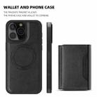 For iPhone 11 Shield Multi-functional MagSafe Card Bag Phone Case(Black) - 2