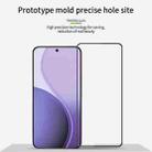 For OPPO Reno14 F PINWUYO 9H 3D Full Screen Explosion-proof Tempered Glass Film(Black) - 2