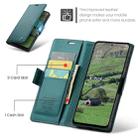 For OPPO Reno12 5G Global CaseMe 023 Butterfly Buckle Litchi Texture RFID Anti-theft Leather Phone Case(Green) - 3