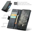 For OPPO Reno12 Pro 5G Global CaseMe 023 Butterfly Buckle Litchi Texture RFID Anti-theft Leather Phone Case(Black) - 3