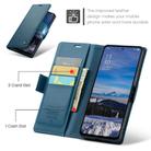 For OPPO Reno13 CaseMe 023 Butterfly Buckle Litchi Texture RFID Anti-theft Leather Phone Case(Blue) - 2