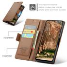 For OPPO Reno13 CaseMe 023 Butterfly Buckle Litchi Texture RFID Anti-theft Leather Phone Case(Brown) - 2