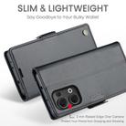 For OPPO Reno13 CaseMe 023 Butterfly Buckle Litchi Texture RFID Anti-theft Leather Phone Case(Black) - 3