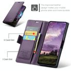 For OPPO Reno13 CaseMe 023 Butterfly Buckle Litchi Texture RFID Anti-theft Leather Phone Case(Purple) - 2