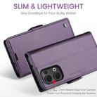 For OPPO Reno13 CaseMe 023 Butterfly Buckle Litchi Texture RFID Anti-theft Leather Phone Case(Purple) - 3