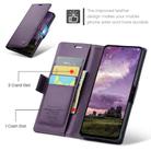 For OPPO Reno13 F 4G / 5G CaseMe 023 Butterfly Buckle Litchi Texture RFID Anti-theft Leather Phone Case(Purple) - 2