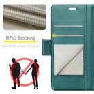 For OPPO Reno13 Pro Global CaseMe 023 Butterfly Buckle Litchi Texture RFID Anti-theft Leather Phone Case(Green) - 3