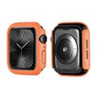 For Apple Watch Series 10 46mm ENKAY Hat-Prince Solid Color PC Watch Case Shockproof Cover(Orange) - 1