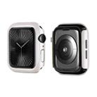 For Apple Watch Series 10 46mm ENKAY Hat-Prince Solid Color PC Watch Case Shockproof Cover(Silver) - 1