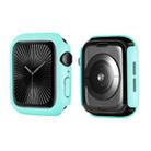 For Apple Watch Series 10 42mm ENKAY Hat-Prince Solid Color PC Watch Case Shockproof Cover(Light Blue) - 1