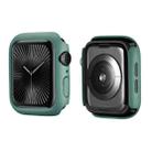 For Apple Watch Series 10 46mm ENKAY Hat-Prince 2 in 1 Solid Color PC Watch Case with Full Coverage PMMA Soft Film(Green) - 2