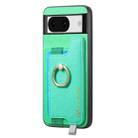 For Google Pixel 9 Pro XL Retro Magsafe Magnetic PU Back Cover Phone Case(Green) - 2