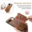 For Google Pixel 9 Pro XL Retro Magsafe Magnetic PU Back Cover Phone Case(Brown) - 3