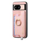 For Google Pixel 9 / 9 Pro Retro Magsafe Magnetic PU Back Cover Phone Case(Pink) - 2