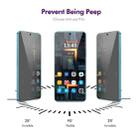 For Honor Play 60 Plus ENKAY Easy Install Anti-peeping Privacy Tempered Glass Film - 3