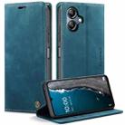 For Samsung Galaxy A06 CaseMe 013 Multifunctional Horizontal Flip Leather Phone Case(Blue) - 1