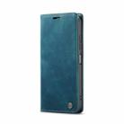 For Samsung Galaxy A06 CaseMe 013 Multifunctional Horizontal Flip Leather Phone Case(Blue) - 2