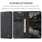 For Samsung Galaxy S25+ 5G CaseMe 013 Multifunctional Horizontal Flip Leather Phone Case(Black) - 2