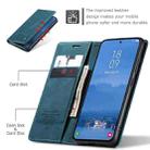 For Samsung Galaxy S25 5G CaseMe 013 Multifunctional Horizontal Flip Leather Phone Case(Blue) - 3