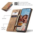 For Samsung Galaxy S25 5G CaseMe 013 Multifunctional Horizontal Flip Leather Phone Case(Brown) - 3