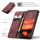 For Samsung Galaxy S25 5G CaseMe 013 Multifunctional Horizontal Flip Leather Phone Case(Red) - 3