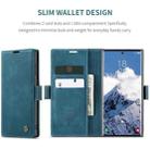 For Samsung Galaxy S25 Ultra 5G CaseMe 013 Multifunctional Horizontal Flip Leather Phone Case(Blue) - 2
